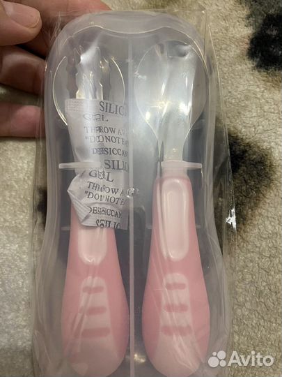 Детский набор 6+ вилка и ложка