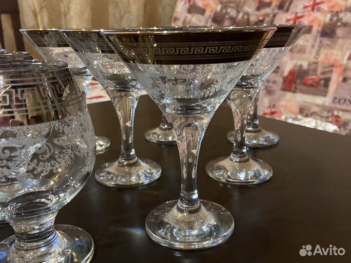 Набор фужеров 18 предметов