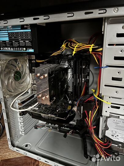 Мощный игровой системный блок i7-9700k 1050ti