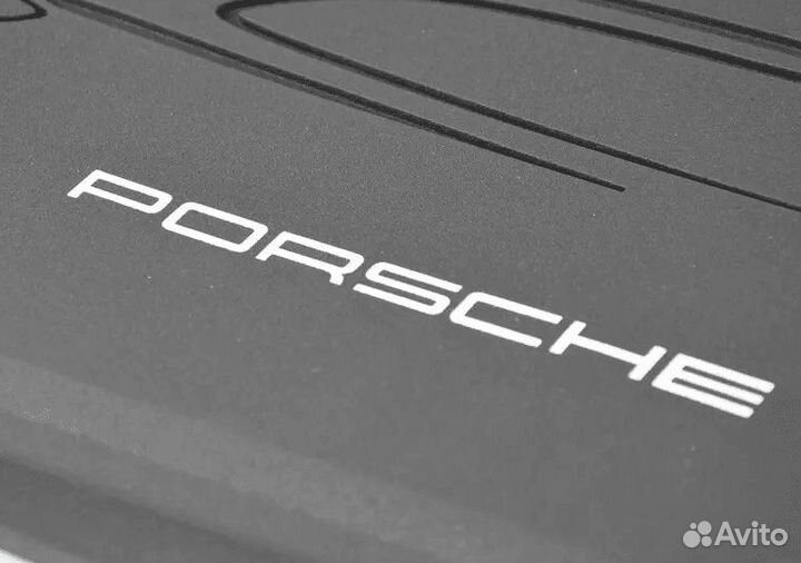 Коврики Porsche Macan резиновые Серые Оригинал