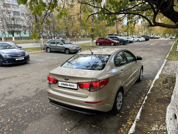 Kia Rio 1.4 МТ, 2015, 118 800 км