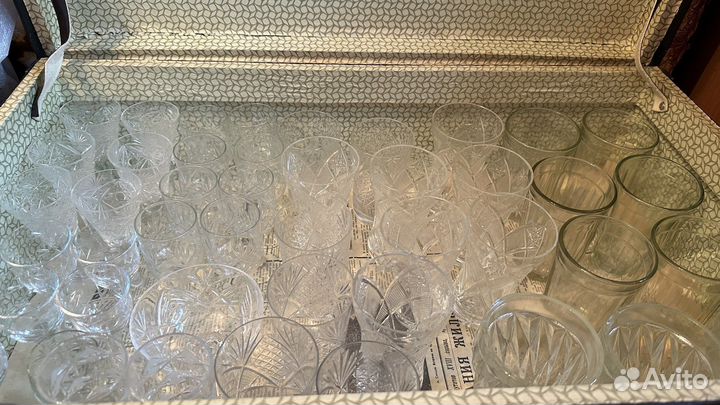 Рюмки, фужеры, хрусталь СССР