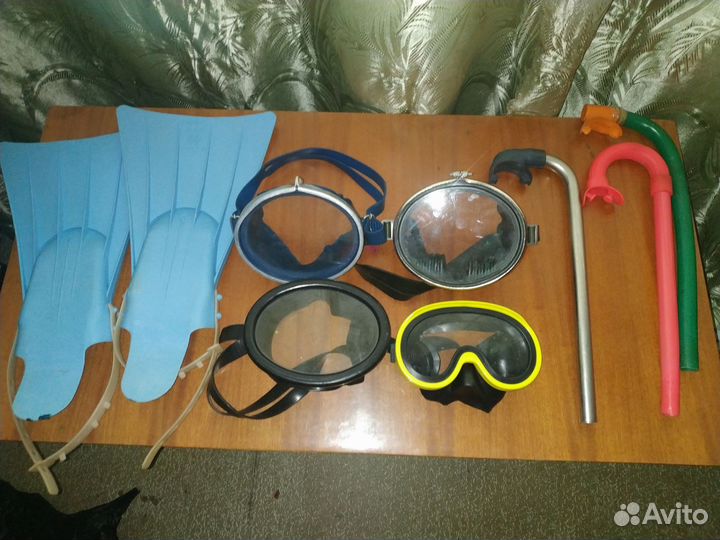 Ласты и трубки СССР