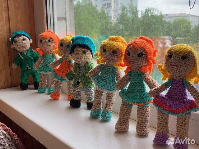 Кукла ручной работы (десантник)