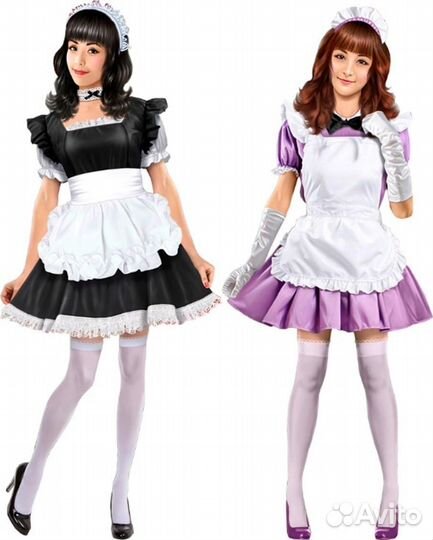 MB35186 Maid café girls. Nana and Momoko