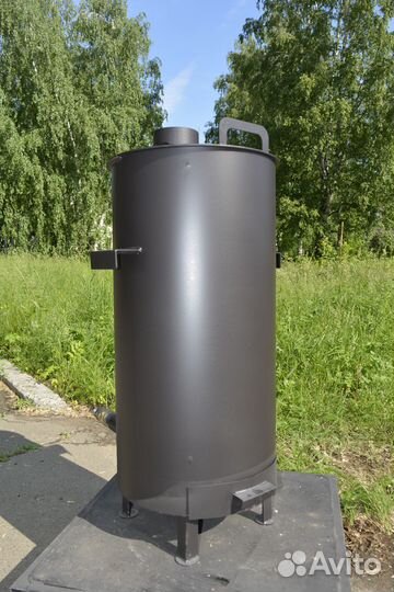 Печь для бассейна на дровах