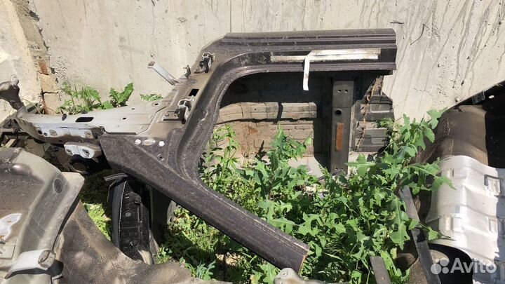 Хендай Солярис лонжерон передний правый