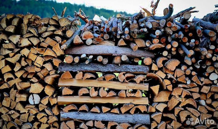 Дрова в баню на дачу