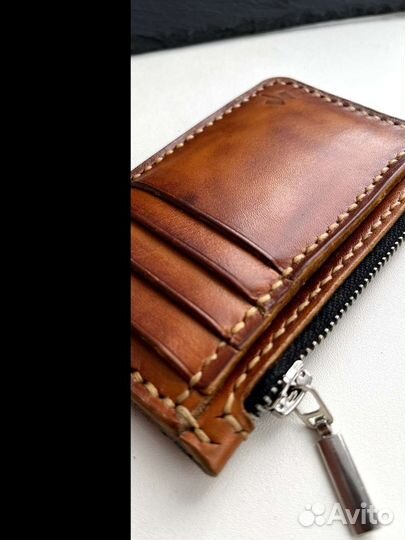 Кошелек натуральная кожа