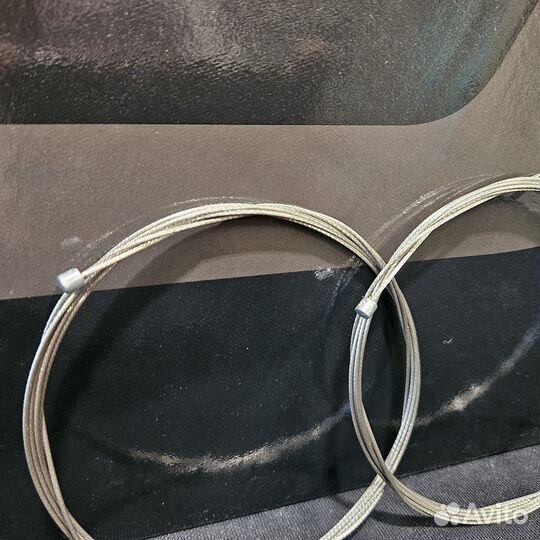 Комплект из 2-х тросов переключения для велосипеда Jagwire Slick Stainless, шлифованные, из нержавею