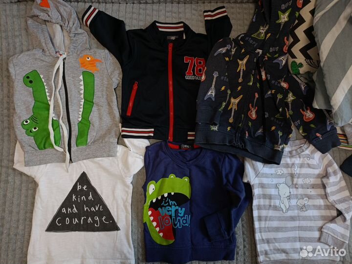 Вещи пакетом на мальчика 80