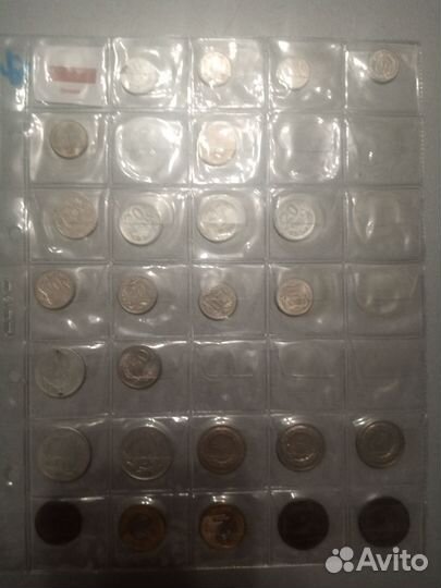 Набор мини коллекция монет Польши