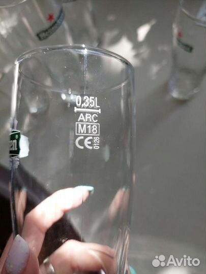 Стаканы пивные Heineken