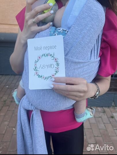 Слинг шарф трикотажный diva milano