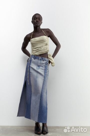 New Zara юбка джинсовая как Tom Ford, Spain