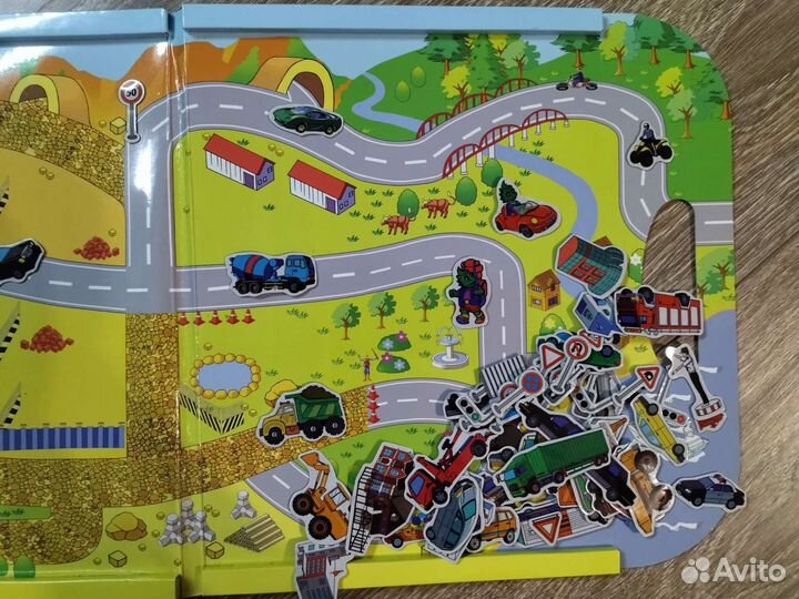 Дракоша Дино магнитная игра