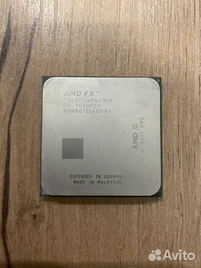 Процессор amd fx4300