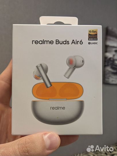 Bluetooth наушники Realme buds air 6/6 pro global