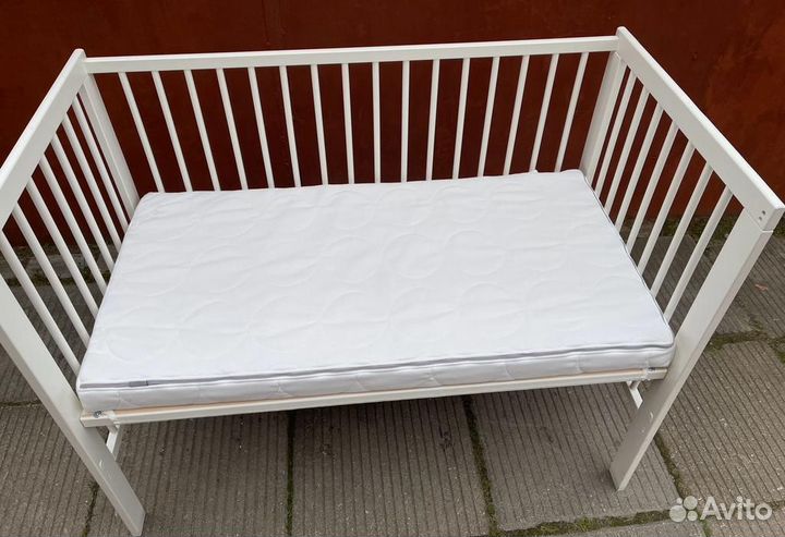 Детская кровать IKEA гулливер с матрасом