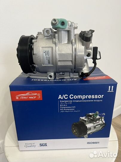 Компрессор кондиционера skoda fabia 1,4/1,6