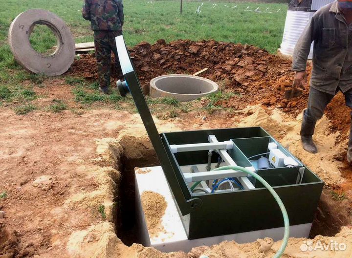 Автономная канализация под ключ. В любой грунт