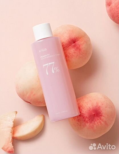 Тонер с персиком Anua