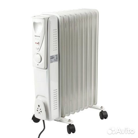 Обогреватель масляный sonnen DFS-09, 2000 Вт, 9 се