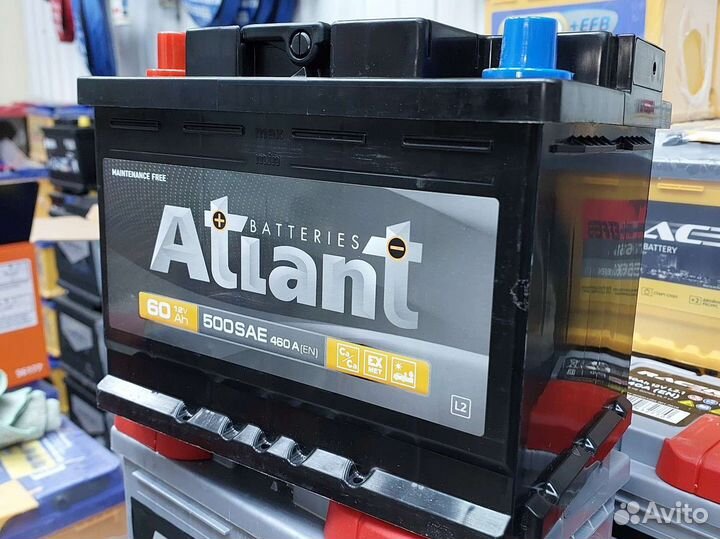 Аккумулятор Atlant Black 60Ah