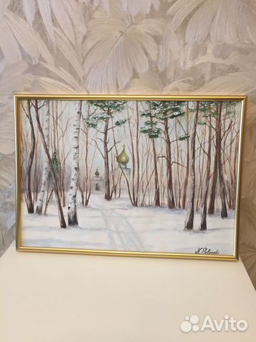 Интерьерная картина акварель