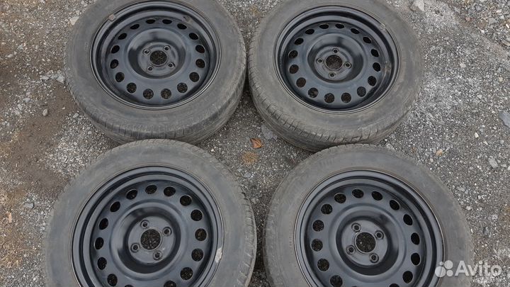 Штампованные диски 4100r16 et61.0 renault