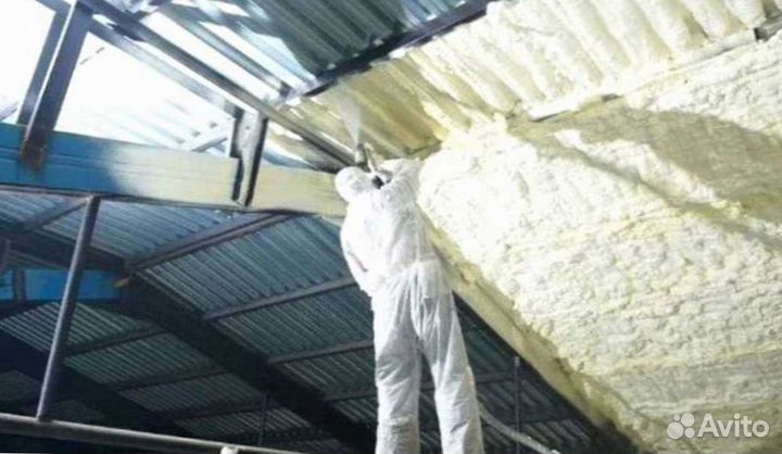 Утепление гаража пенополиуретаном (ппу)