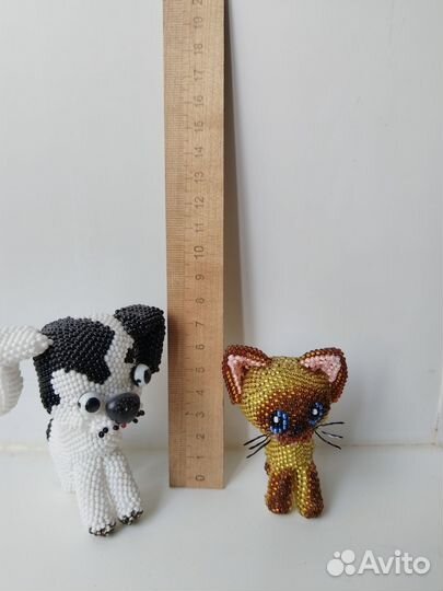 Шарик и котенок Гав