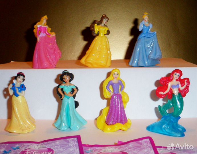 Диснеевские принцессы Disney Princess киндер серии