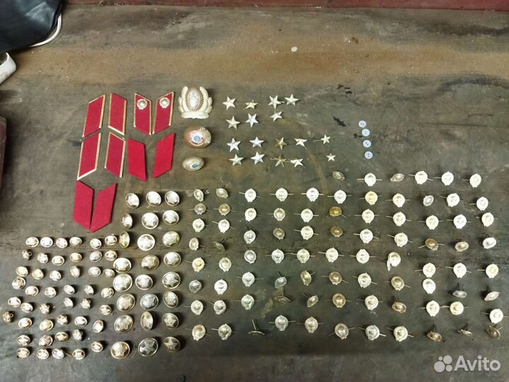 Какарда ссср, звезды, пуговицы