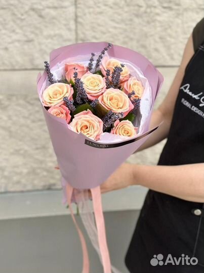 Букет из роз. 25 51 101 роза.Доставка
