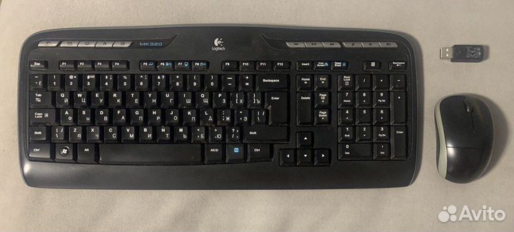 Клавиатура и мышь Logitech MK320