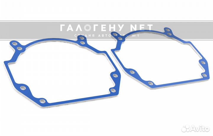 Переходная рамка Opel Vectra C 2005-2008 для линз