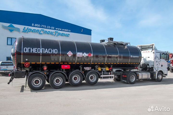 Полуприцеп битумовоз УралСпецТранс 32ТК-42ЛЛ, 2023