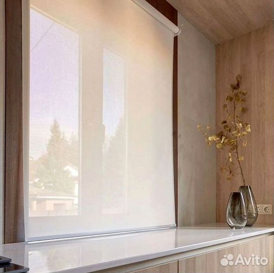 Рулонные шторы зебра