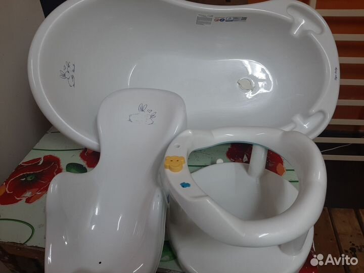 Детская ванночка горка для купания