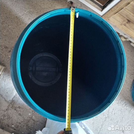 Бочка пластиковая 65 л, 170л, 200л, 240л