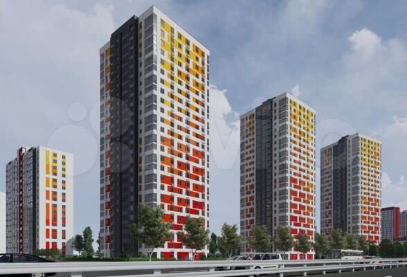 2-к. квартира, 65,7 м², 9/12 эт.