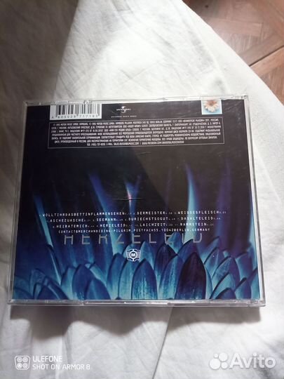 Rammstein - Herzeleid (CD с автографом)