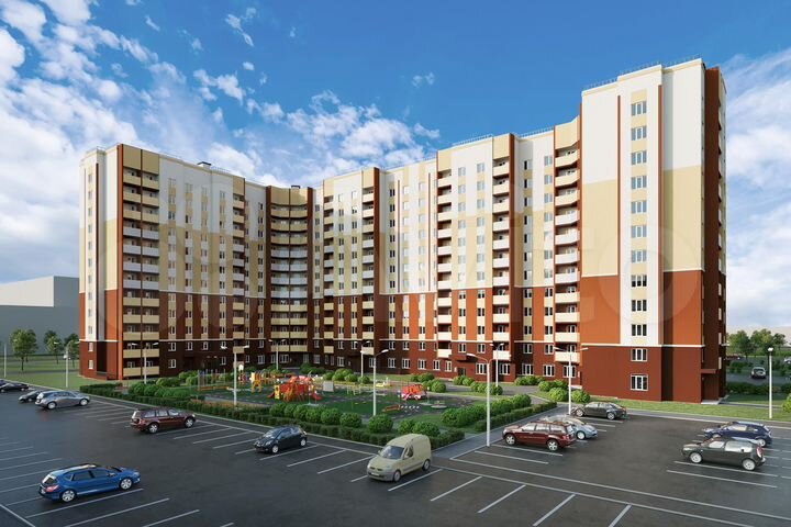 1-к. квартира, 40,4 м², 12/12 эт.