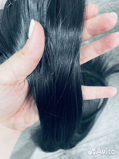 Накладной хвост на крабе шиньон новый