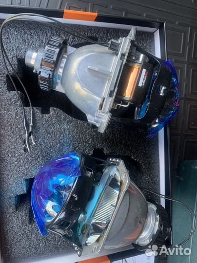 Продам биксеноновые линзы с лампами