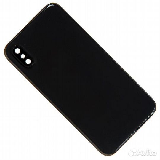 Задняя крышка в сборе с рамкой для iPhone Xs, черн