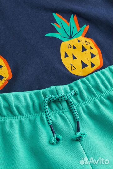 Майка и шорты Ананас H&M 2-3-4г, 4-5-6л, 6-7-8л