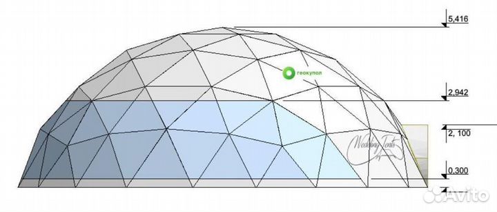 Шатёр купольный