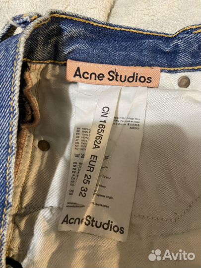 Acne studios джинсы